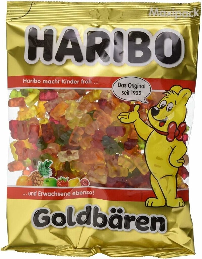 HARIBO Gold Bears gumy owocowe 1,0 kg Zdjęcie produktu 