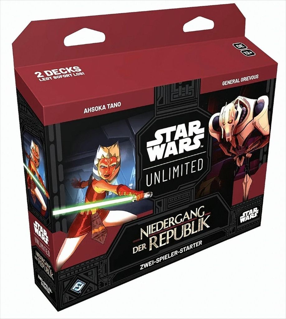 Star Wars Unlimited Niedergang der Republik Zwei-Spieler Produktbild 