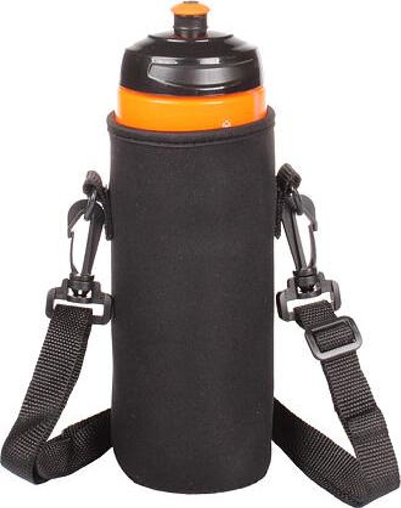 Kühlthermoskanne für Flaschen, schwarz, Volumen 750 ml