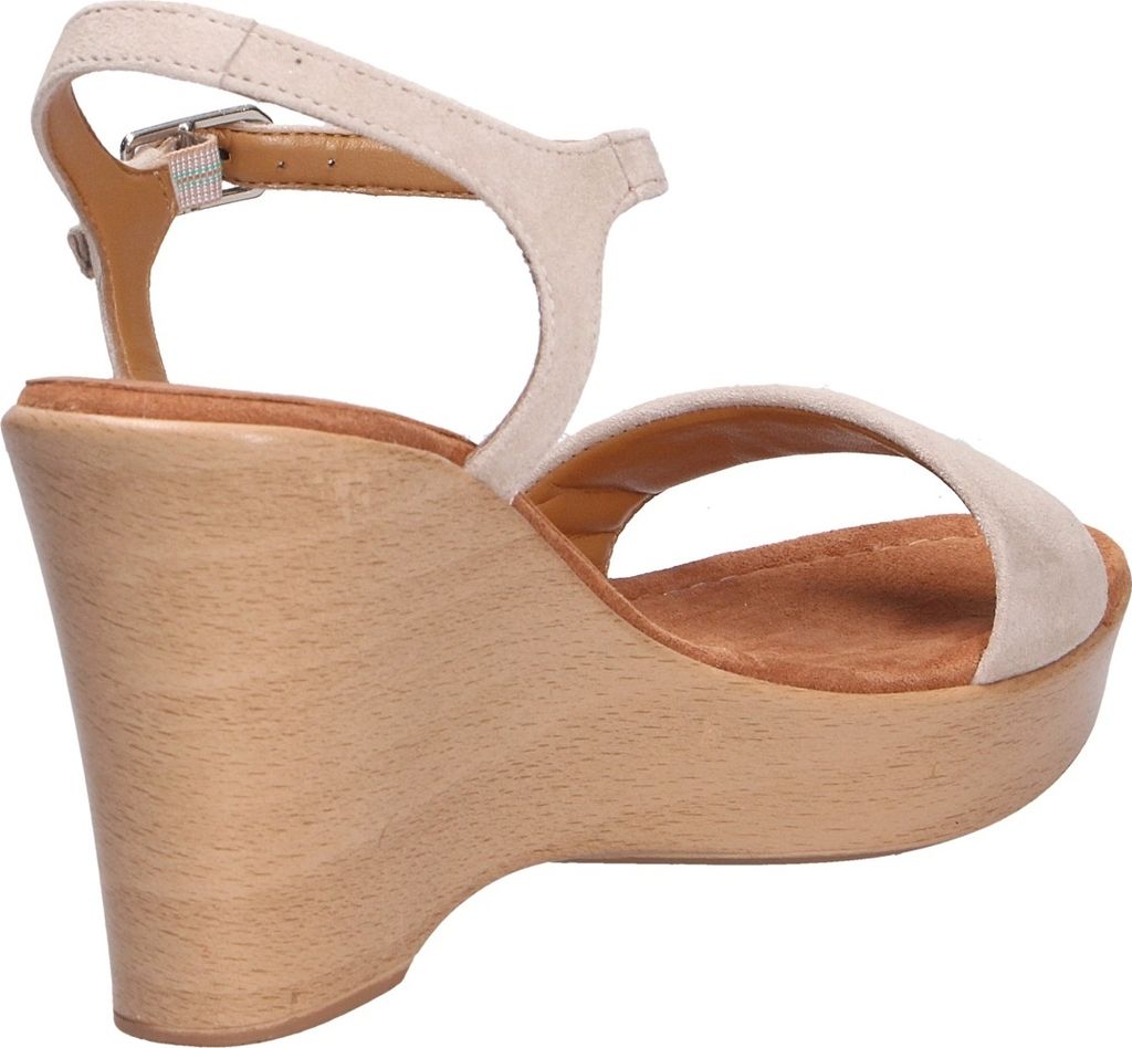 Unisa  Damenschuhe Sandalen Hoch Beige Freizeit, Produktbild 4