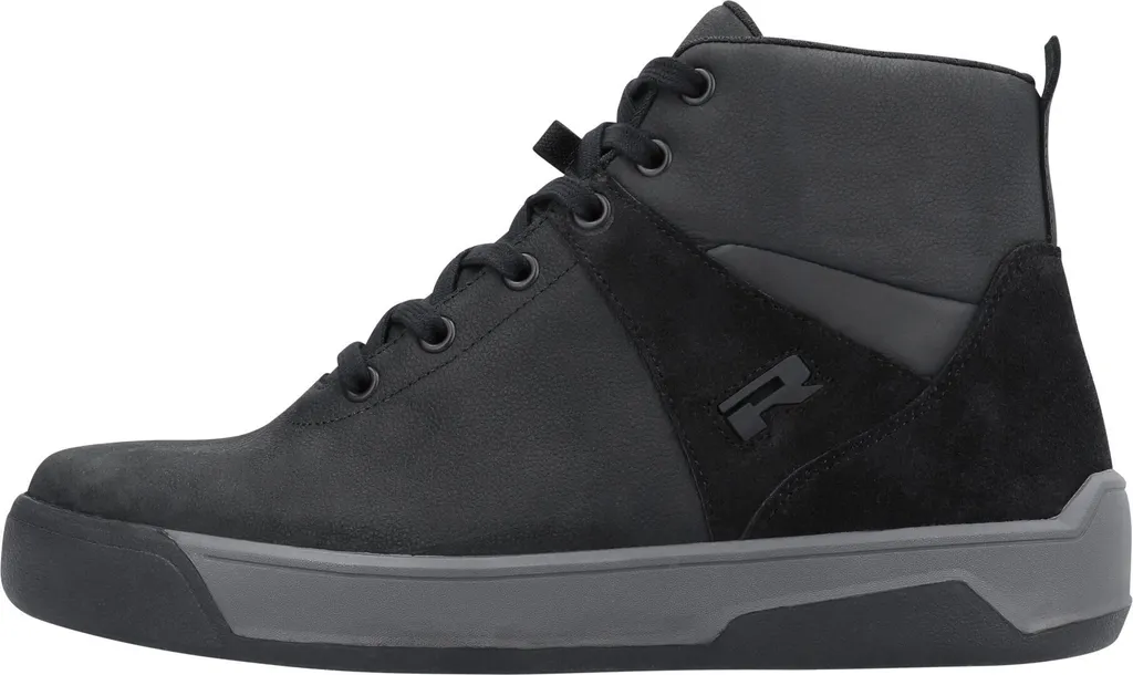 Bottes moto Richa Travis WP Noir Taille 44 : Chaussures étanches touring
