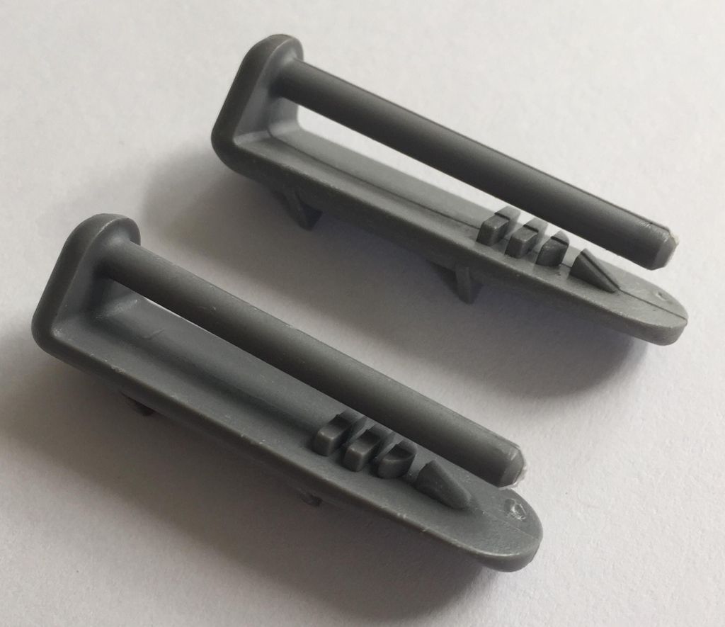 2 x Stopper Anschlag Laufschiene Arcelik Beko Blomberg Produktbild 
