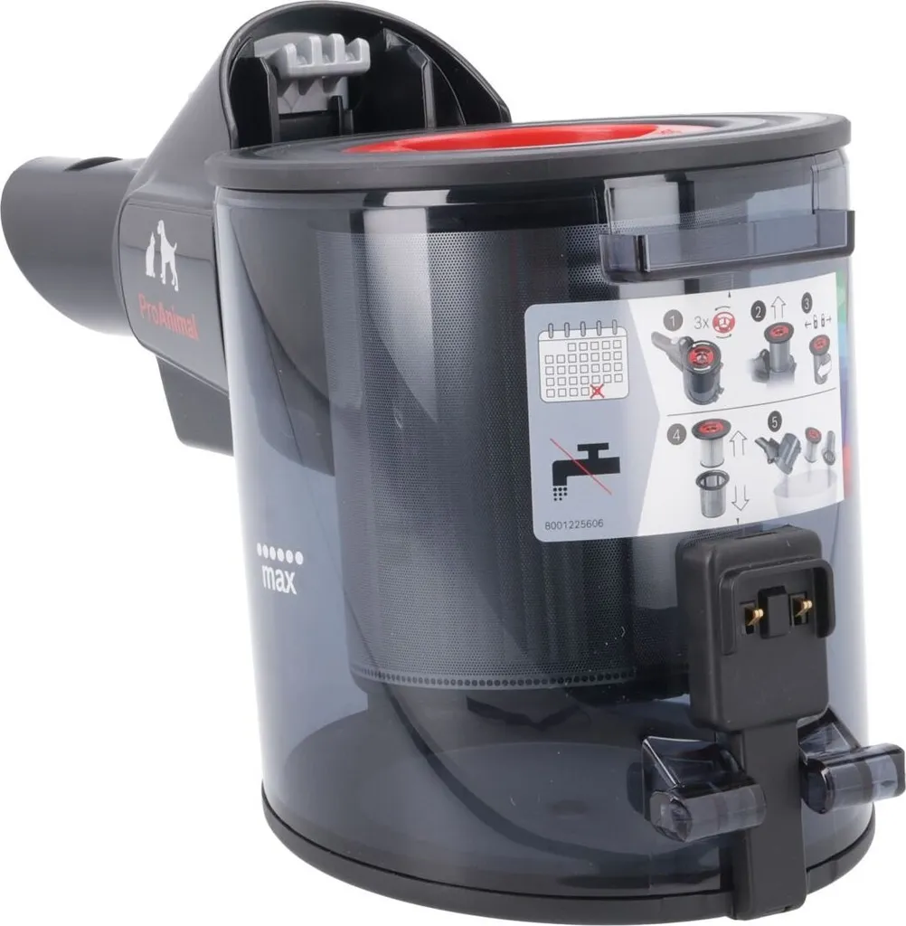 Réservoir à poussière avec filtre BOSCH 12040285 pour aspirateur balai - 4