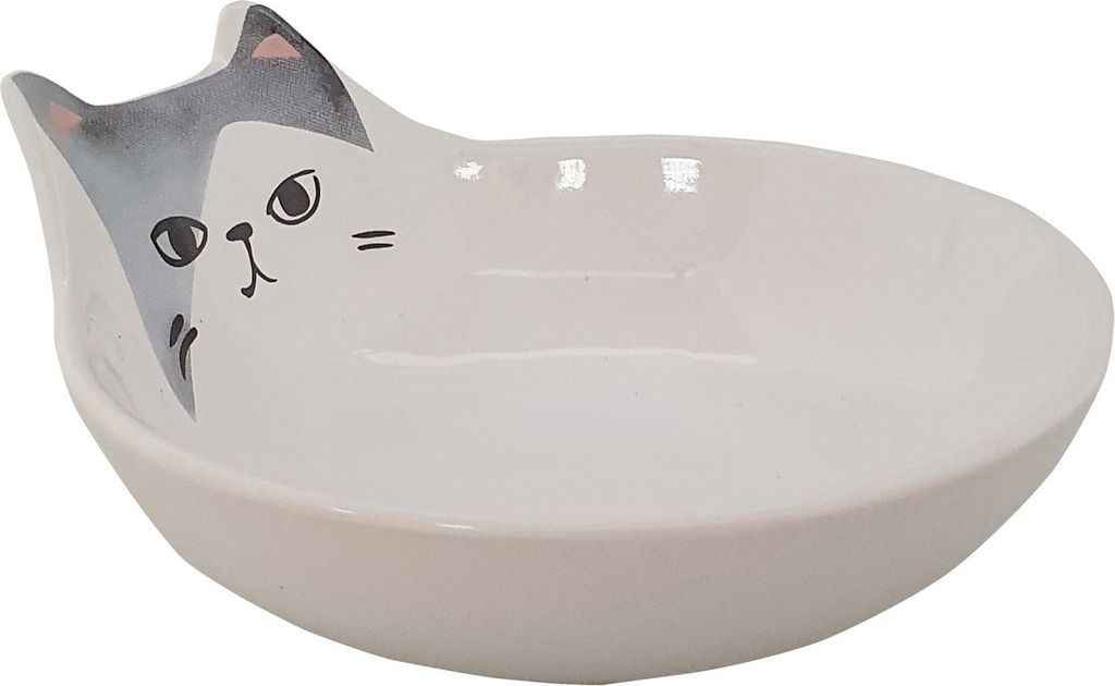 Nobby Katzen Keramik Schale Kato weiß