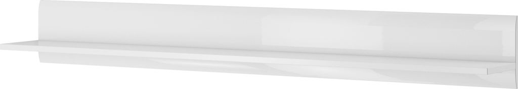 Wandregal im Modernes Design TULSA 180 cm, Farbe: Weiß - Produktbild 