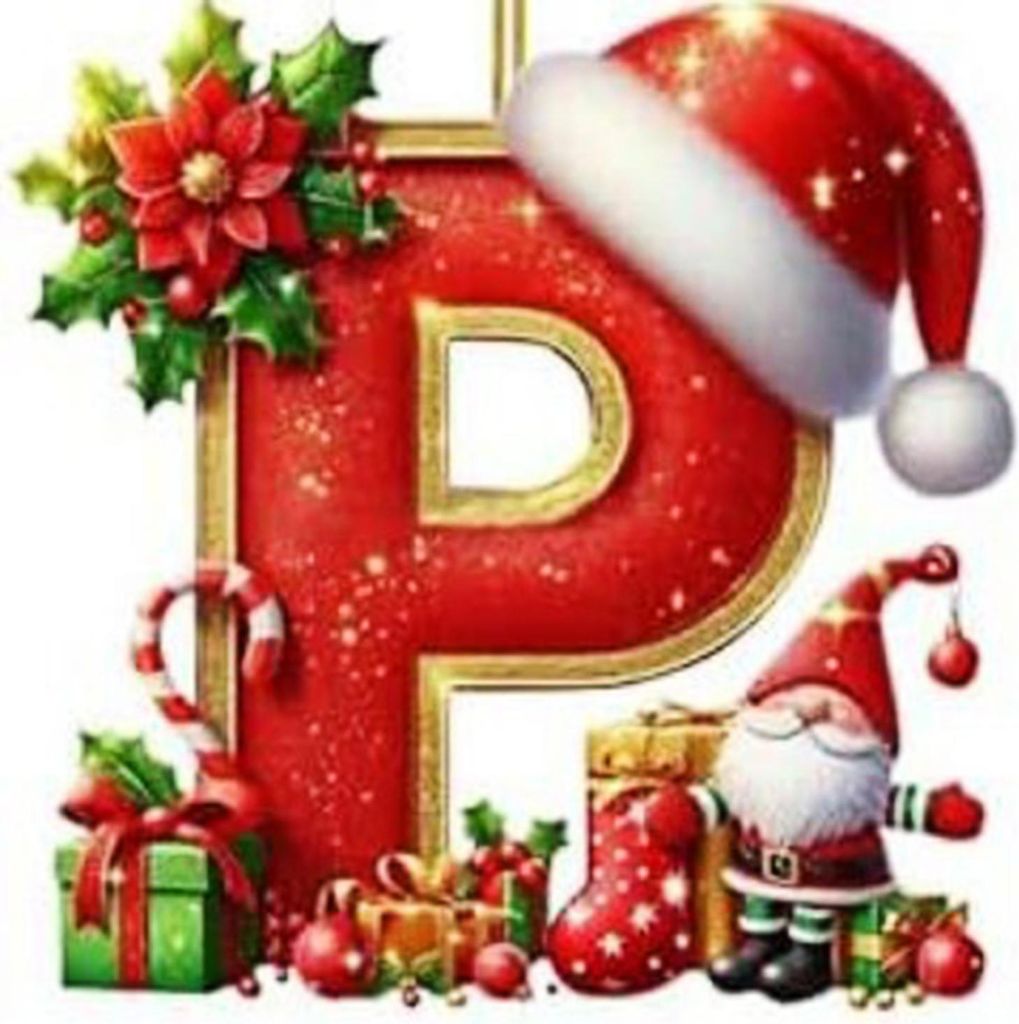 Rote Initialen-Weihnachtsbaumkugeln, personalisierter 2D-Acryl-Gnom-Monogramm-Anhänger mit Weihnachtsmannmütze, 26 Buchstaben, Weihnachtsbaumschm...