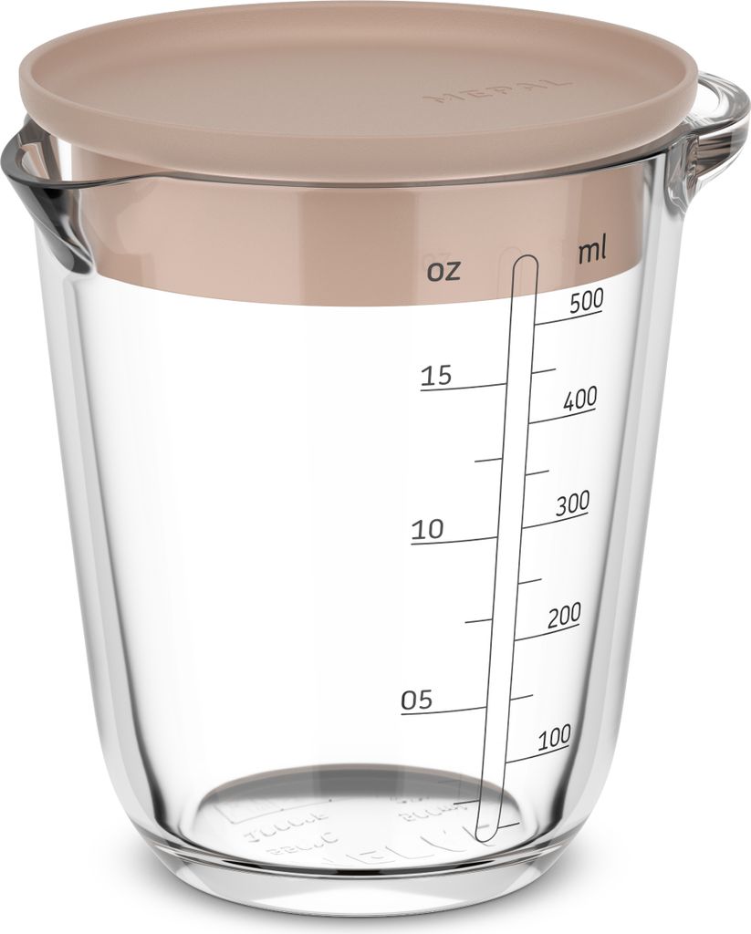 Misurino Mepal Chef It in vetro da 500 ml con coperchio, Immagine del prodotto 