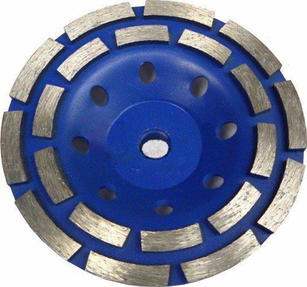 Zweireihige Diamant-Topfschleifscheibe, 125x5mmxM14 Produktbild 
