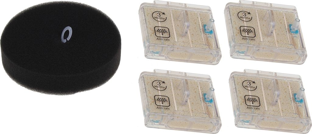 Rowenta 4 cartouches filtrantes + 1 filtre ZR850001 Image du produit 
