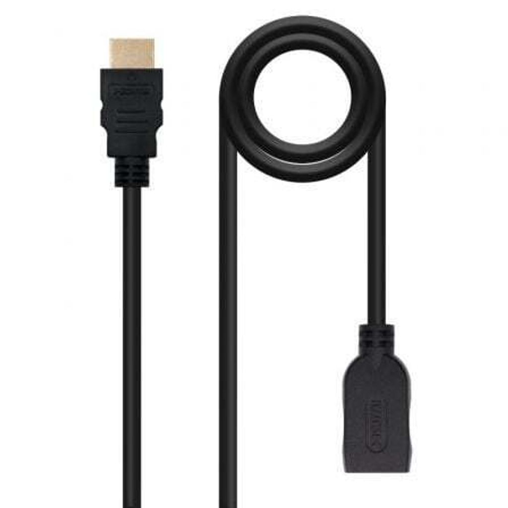 Hdmi 2.0 Verlängerungskabel 1m Nanocable 10.15.1011