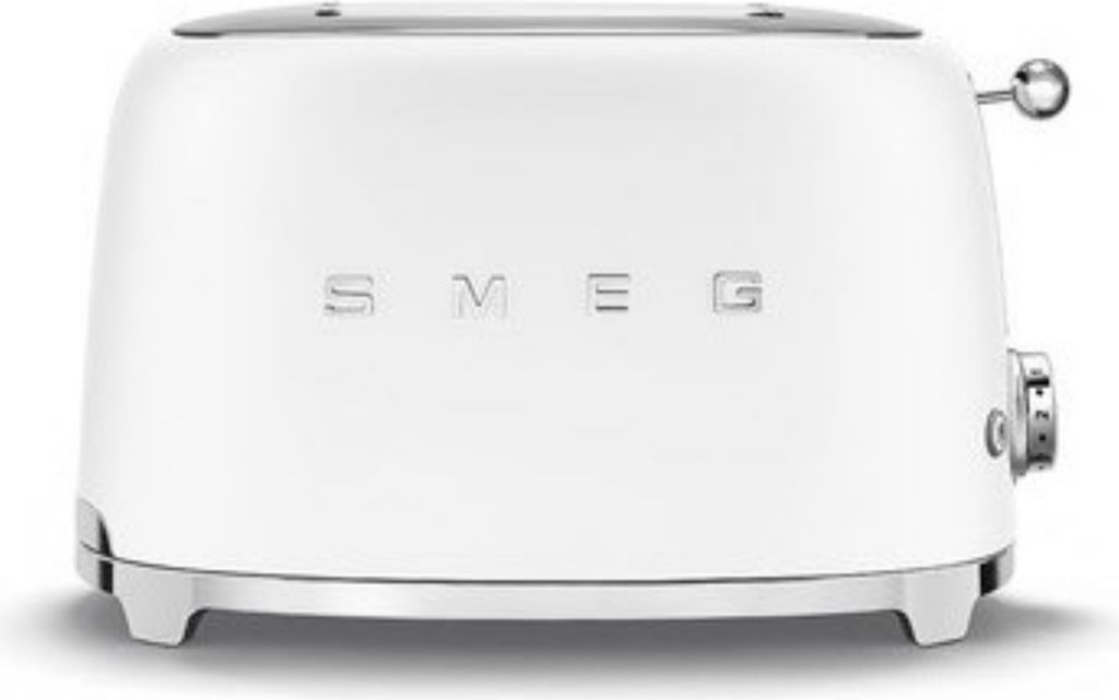SMEG Toaster 2-Schlitz kompakt 50s Style TSF01WHMEU, Weiß, Produktbild 