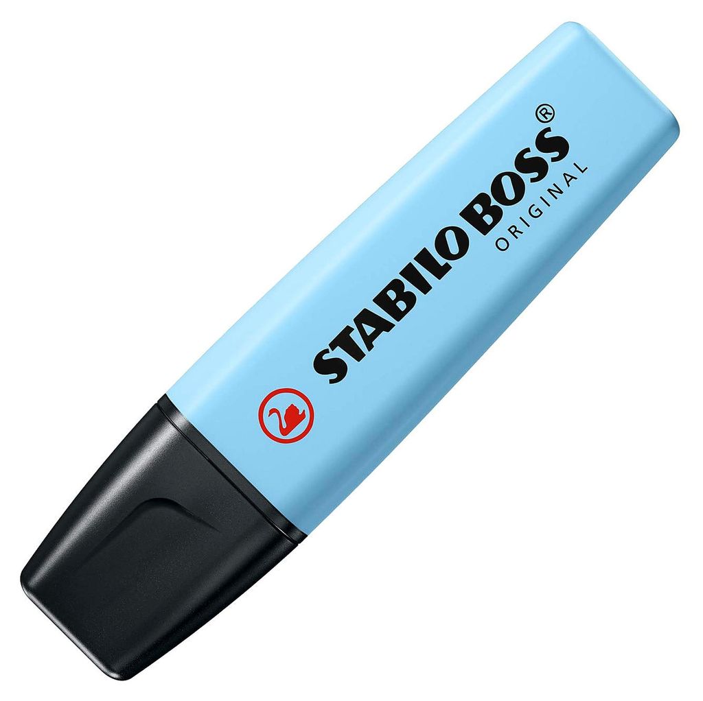 STABILO Boss Original Pastel Marker 1 Stück(e) Meißel Blau