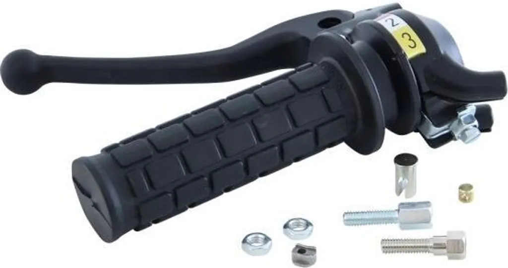 Sélecteur de vitesse manuel 3 rapports noir adaptable Zündapp CS 25