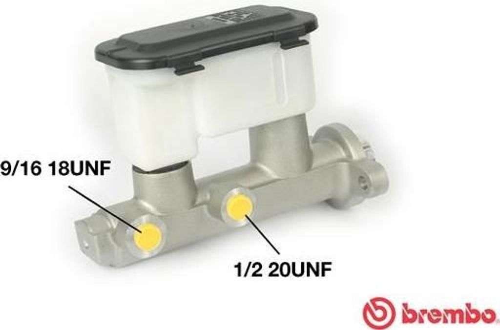 BREMBO M 59 060 Bremszylinder Hauptbremszylinder für OPEL ZAFIRA B (A05) Astra H Caravan (A04) Astra H Schrägheck (A04) Astra H GTC (A04)