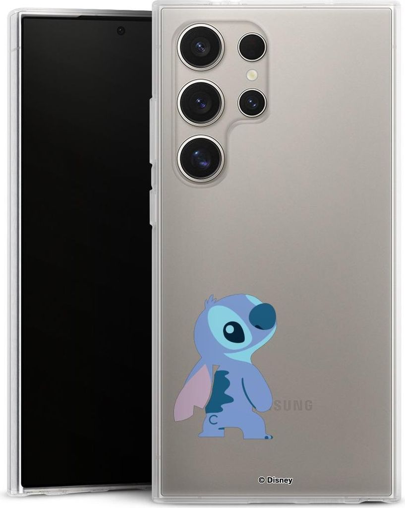 DeinDesign Handyhülle für Samsung Galaxy S24 Ultra Silikon Hülle Case Smartphone Schutzhülle Disney Fanartikel Lilo & Stitch