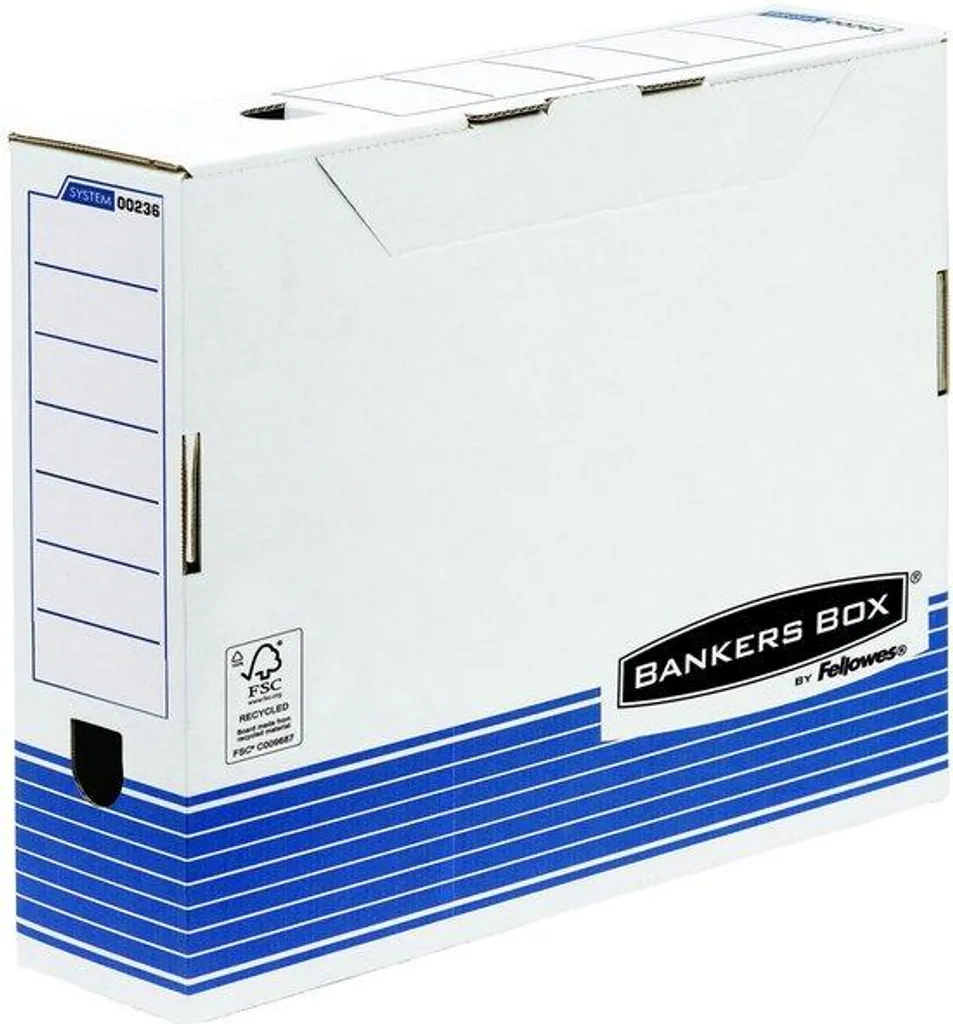 Rangement archives A3 contre la poussière boîte carton 100 mm
