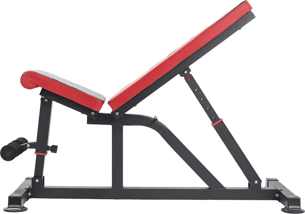 Banc de musculation compact HMS L8015 solution gain de place avec poids - 12