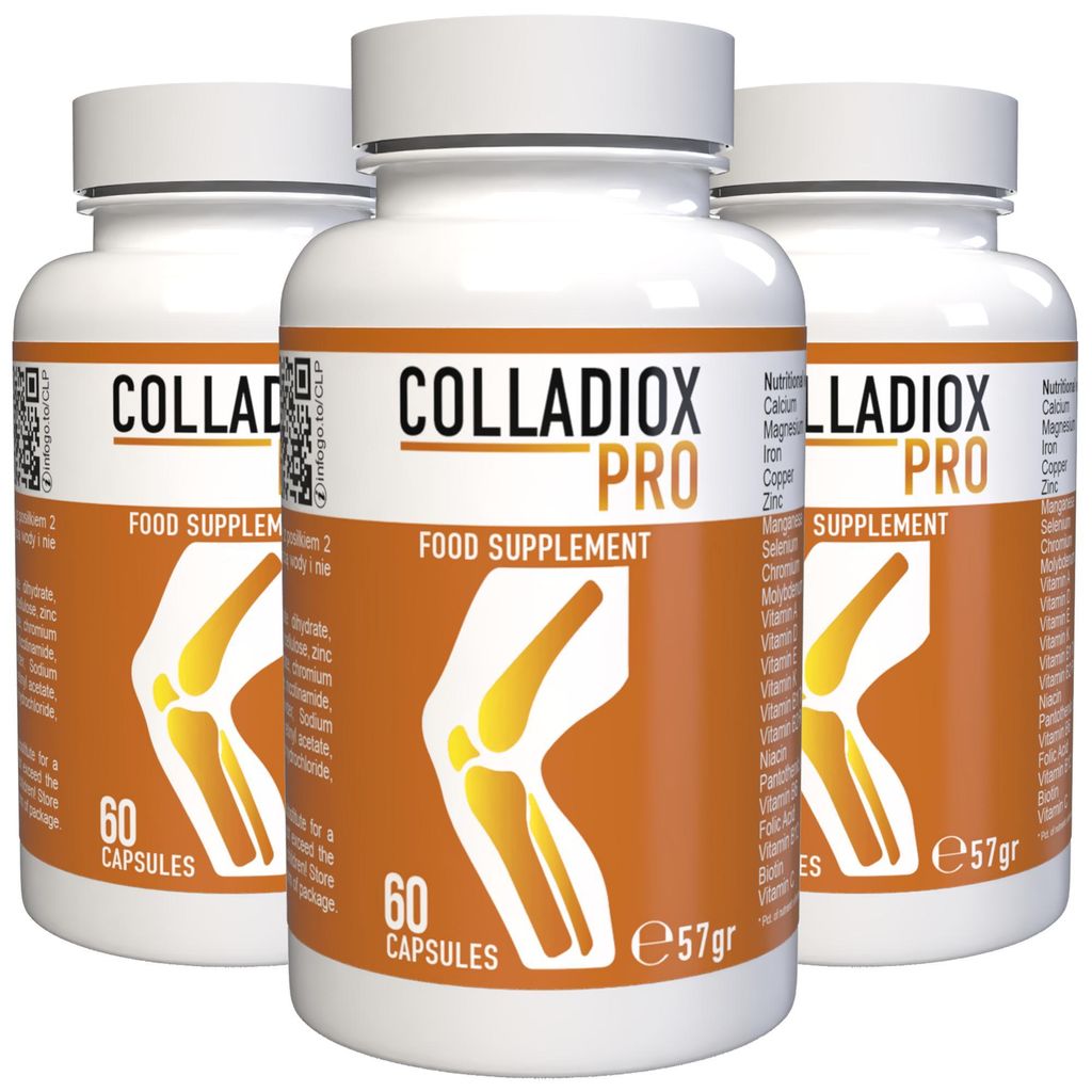 Colladiox Pro - 180 Kapseln (3x 60 Kapseln), 3er Pack Produktbild 