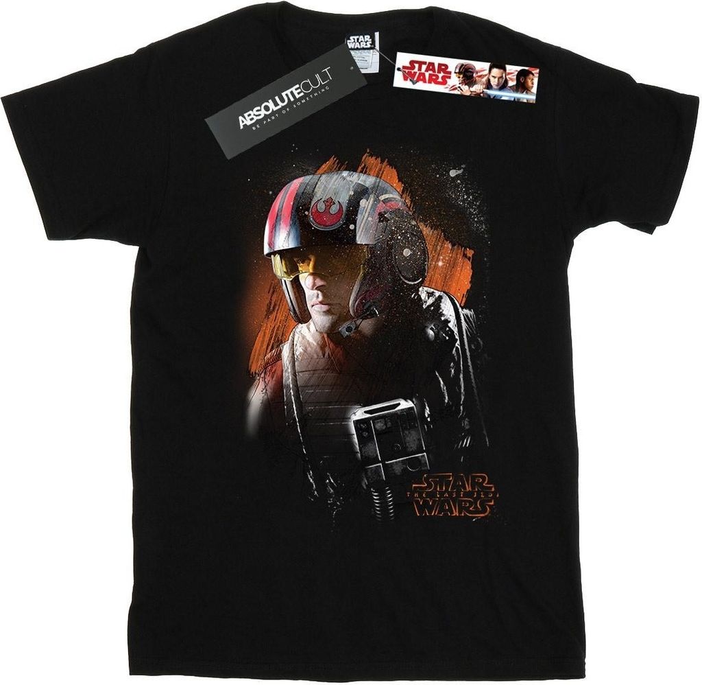 Star Wars - "The Last Jedi" T-Shirt für Damen BI45436 (M) (Schwarz)