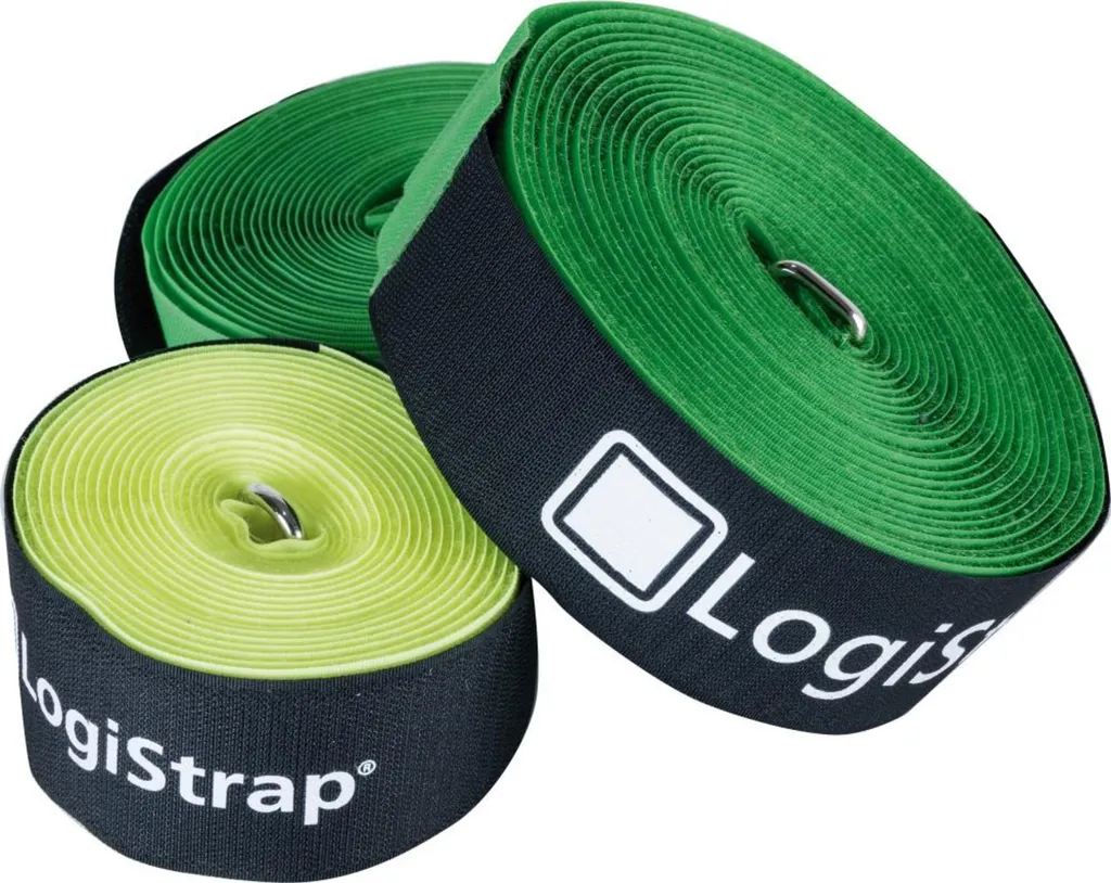 Sangle de fixation réutilisable Velcro® Jaune pour palettes et colis - 15