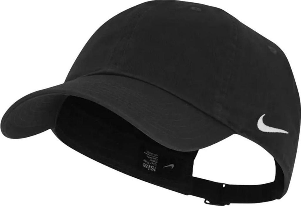 Nike Team Heritage 86 Kappe Schwarz Schwarz One Size