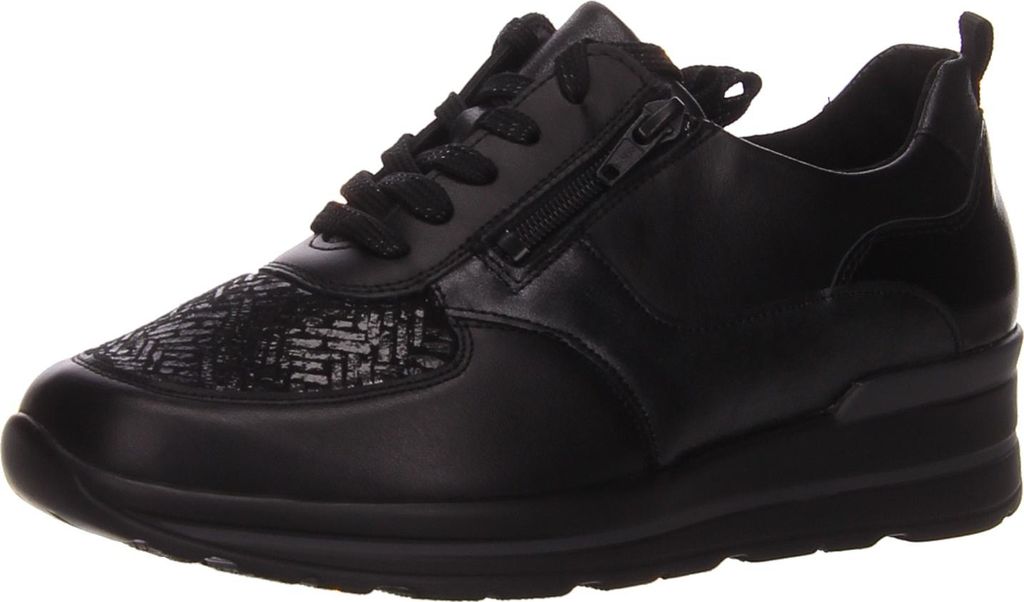 Scarpe stringate Waldläufer in nero, misura 7,5 Immagine del prodotto 