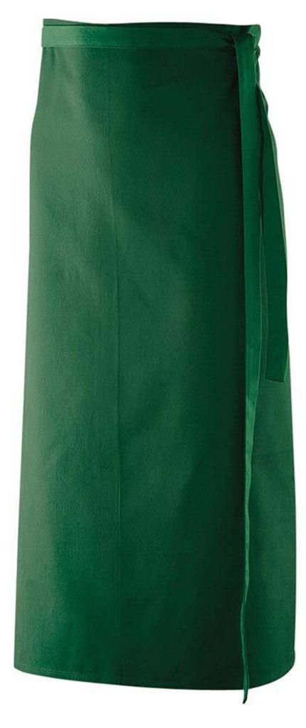 Bistroschürze B 100 x L 80 cm, flaschengrün  : Flaschengrün Produktbild 