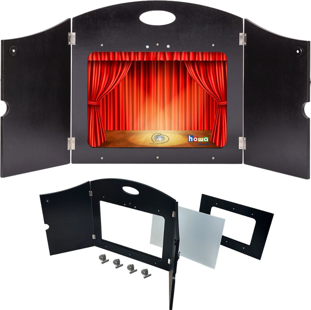 howa 4in1 Kamishibai théâtre narratif, théâtre d'ombres, Image du produit 