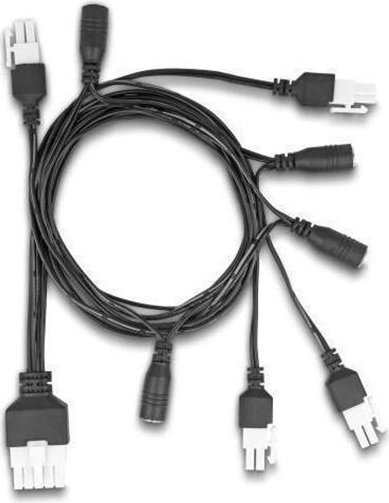 DELOCK Kabel Mini-Fit 4,2mm 10 Pin St > 4x DC 5,5x2,5mm Bu