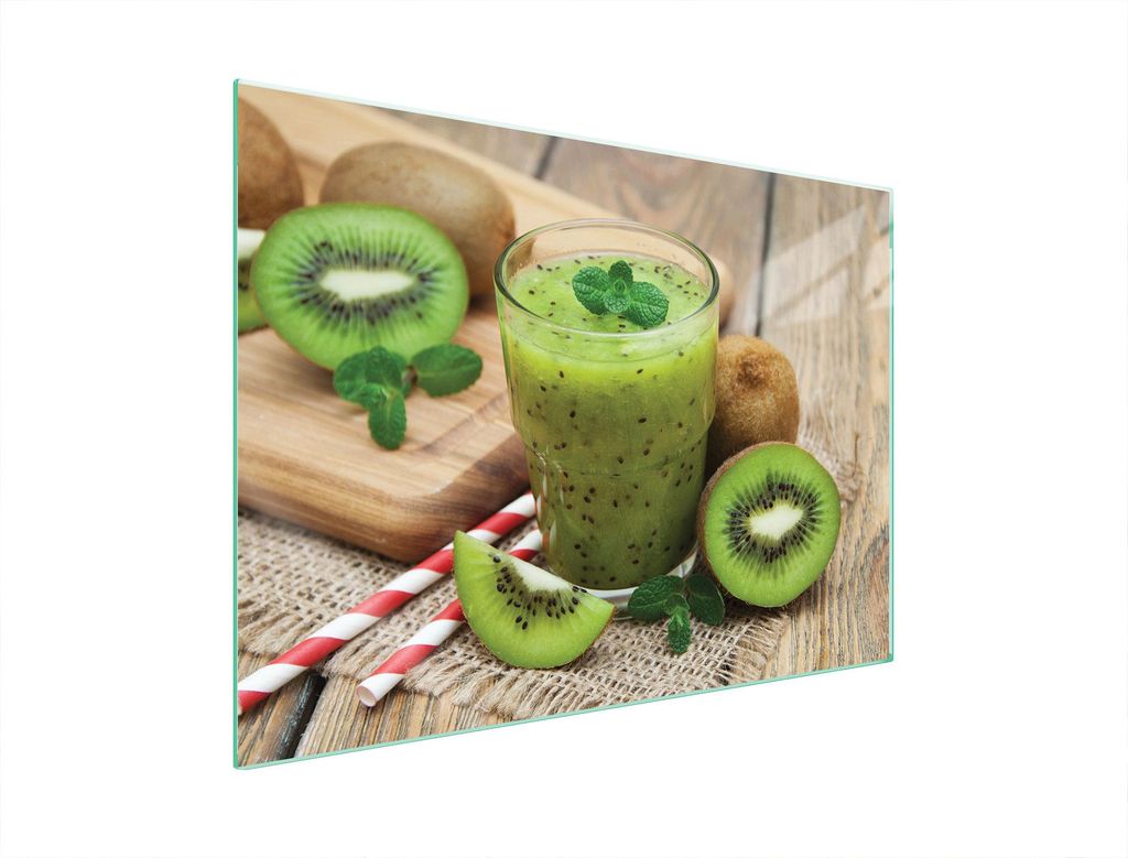 Glasschutzplatte Für Herd 70X52 Kiwi