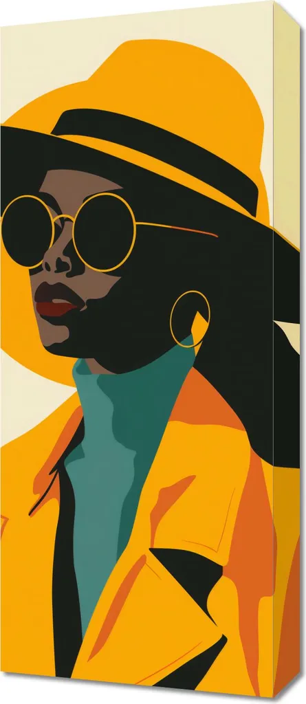 Quadro 30x70 Stile Giallo: Porta la Luce del Sole nelle tue Stanze