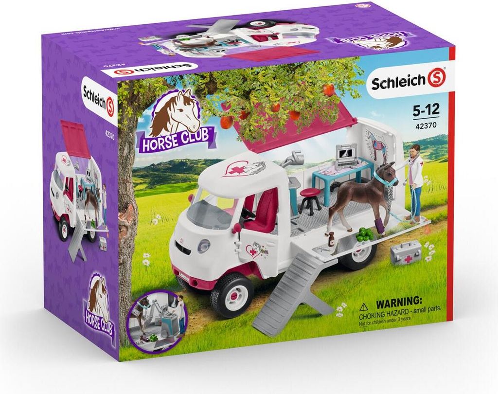 Schleich Horse Club 42370 Mobilný veterinár s hanoverským Obrázok produktu 10