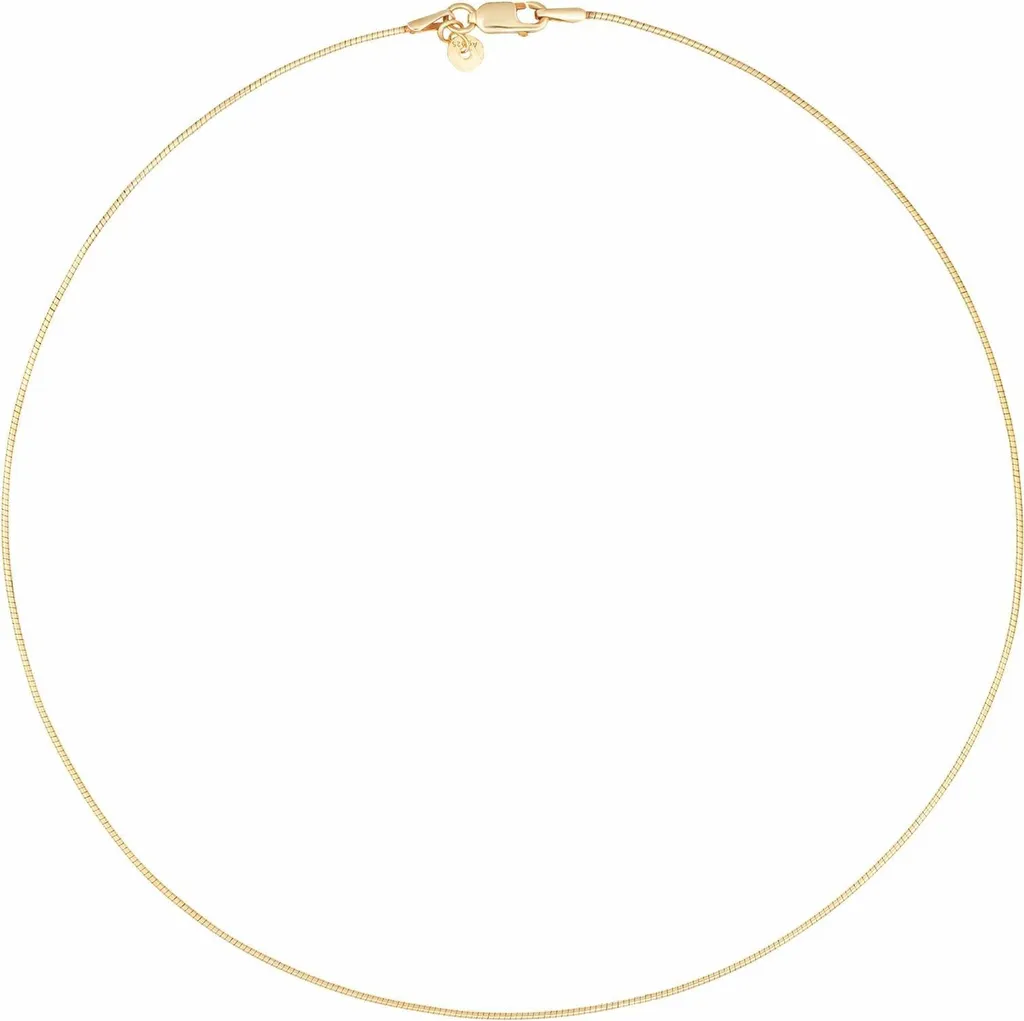 Scheda Tecnica Collana cai 40cm Argento 925 Oro Giallo Omega