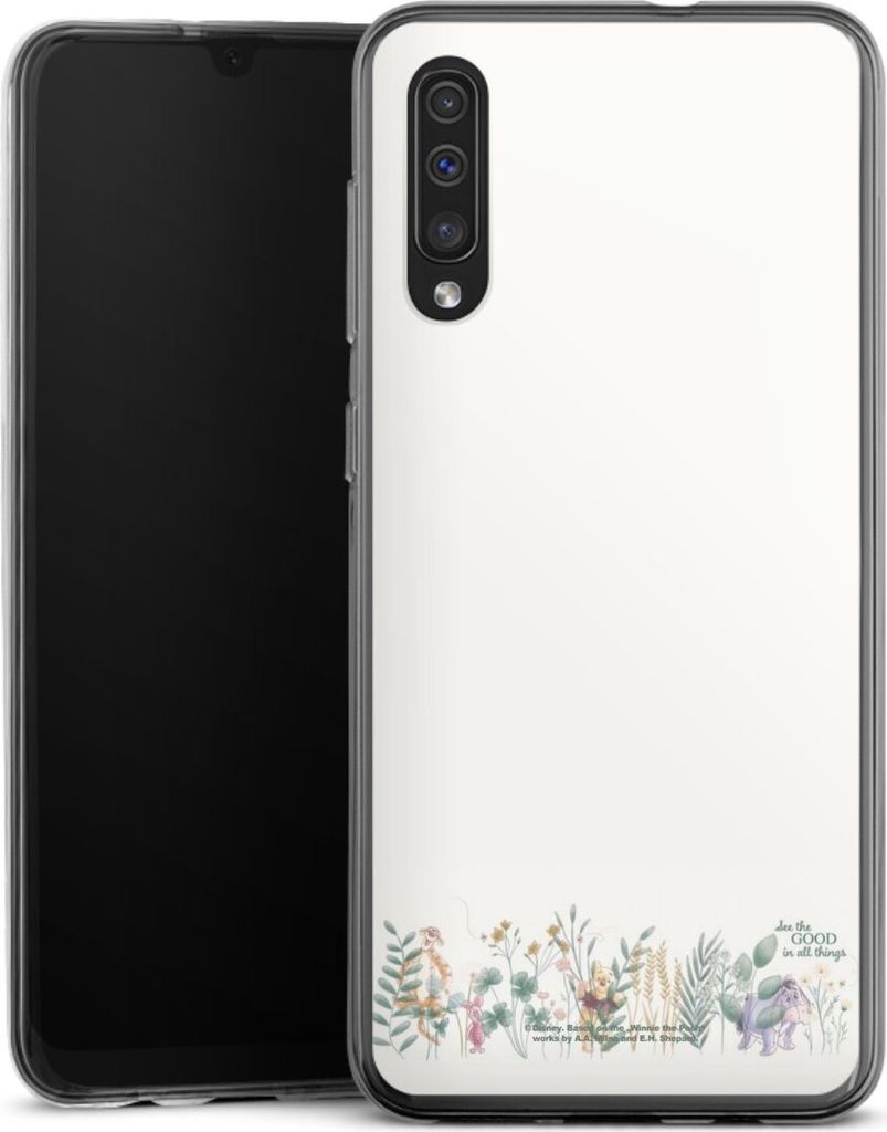 DeinDesign Handyhülle für Samsung Galaxy A30s Silikon Hülle Case Smartphone Schutzhülle Disney Winnie Puuh Eukalyptus