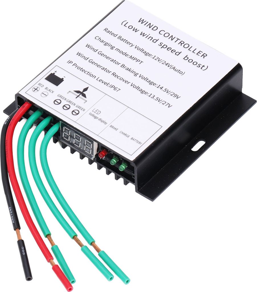 MPPT regulátor veternej turbíny 100?400W 12V 24V Auto Match Obrázok produktu 