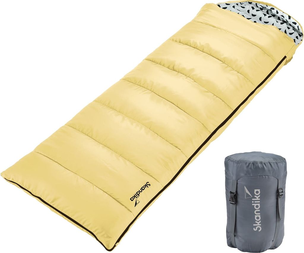 Iceland Decken-Schlafsack Mikrofaser wasserabweisend 220x80 cm für 5 bis 15 °C