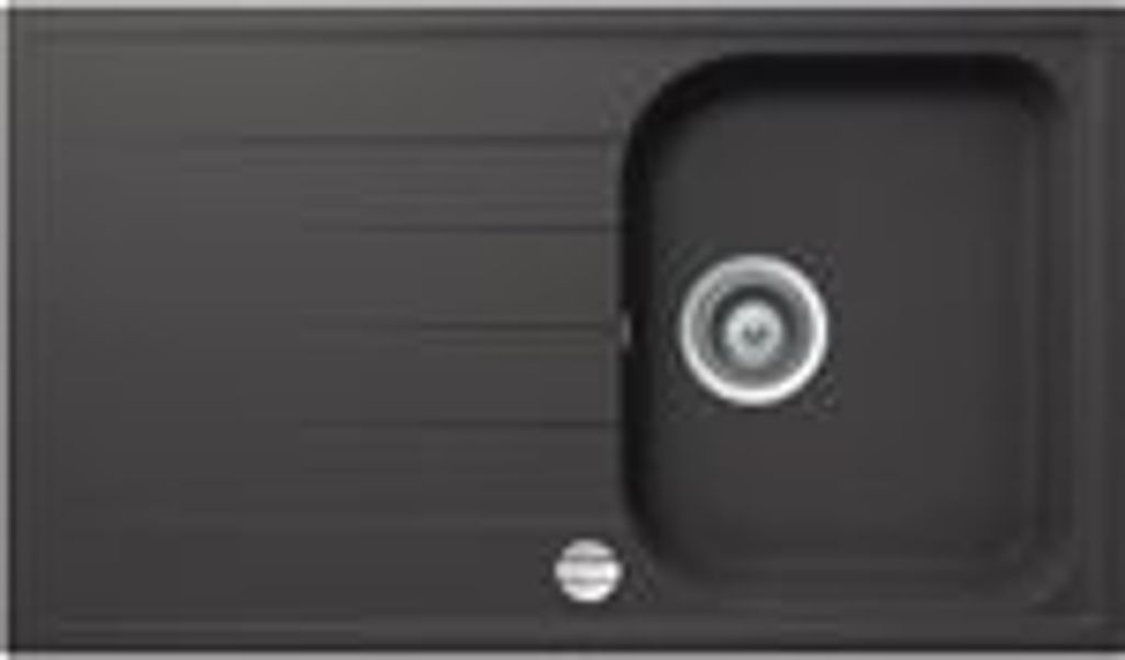 Granitspüle Victory S860.40 - gray, ab 45er Unterschrank, 86 x 50 cm