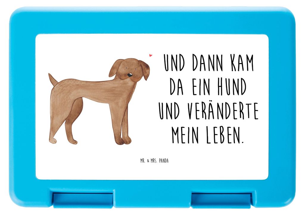 Mr. & Mrs. Panda Bento Box Hund Dogge - Weiß - Geschenk, Sprüche, Bentobox, Butterbrotdose, Lunchbox, Brotzeitbox, Deutsche, Hunde, Frühstücksb...