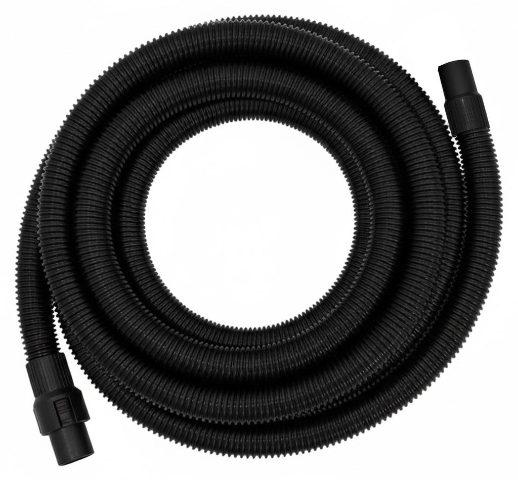 Tuyau d'aspirateur de 5 mètres, couleur noire, compatible Image du produit 