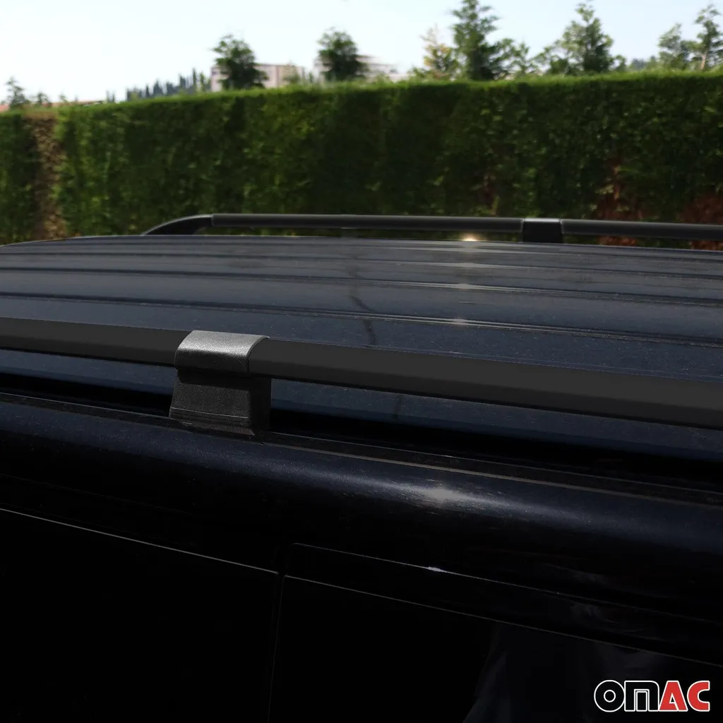 Barre portatutto Portatutto per Dacia Dokker 2012-2021 alluminio nero - 5
