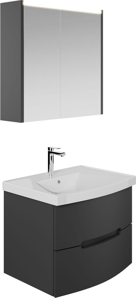 Badmöbel Set Royal | Waschtisch mit Unterschrank 70 | Produktbild 2