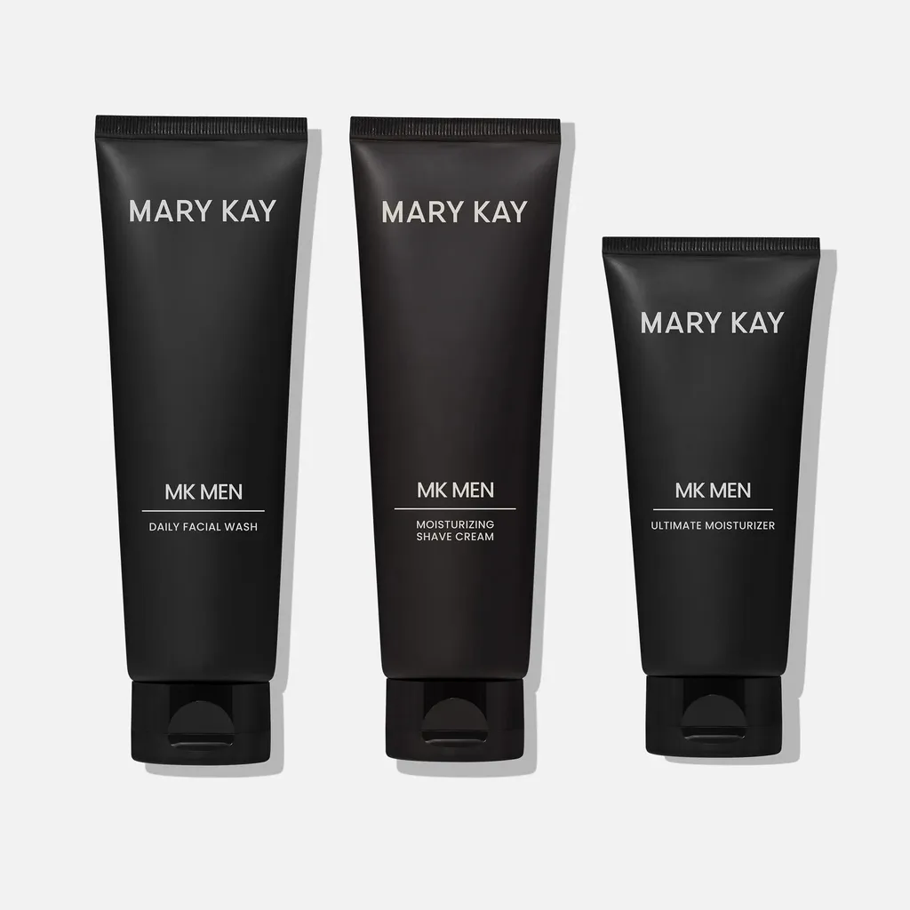 Dites adieu à la peau sèche avec le Kit de base MK Men Mary Kay