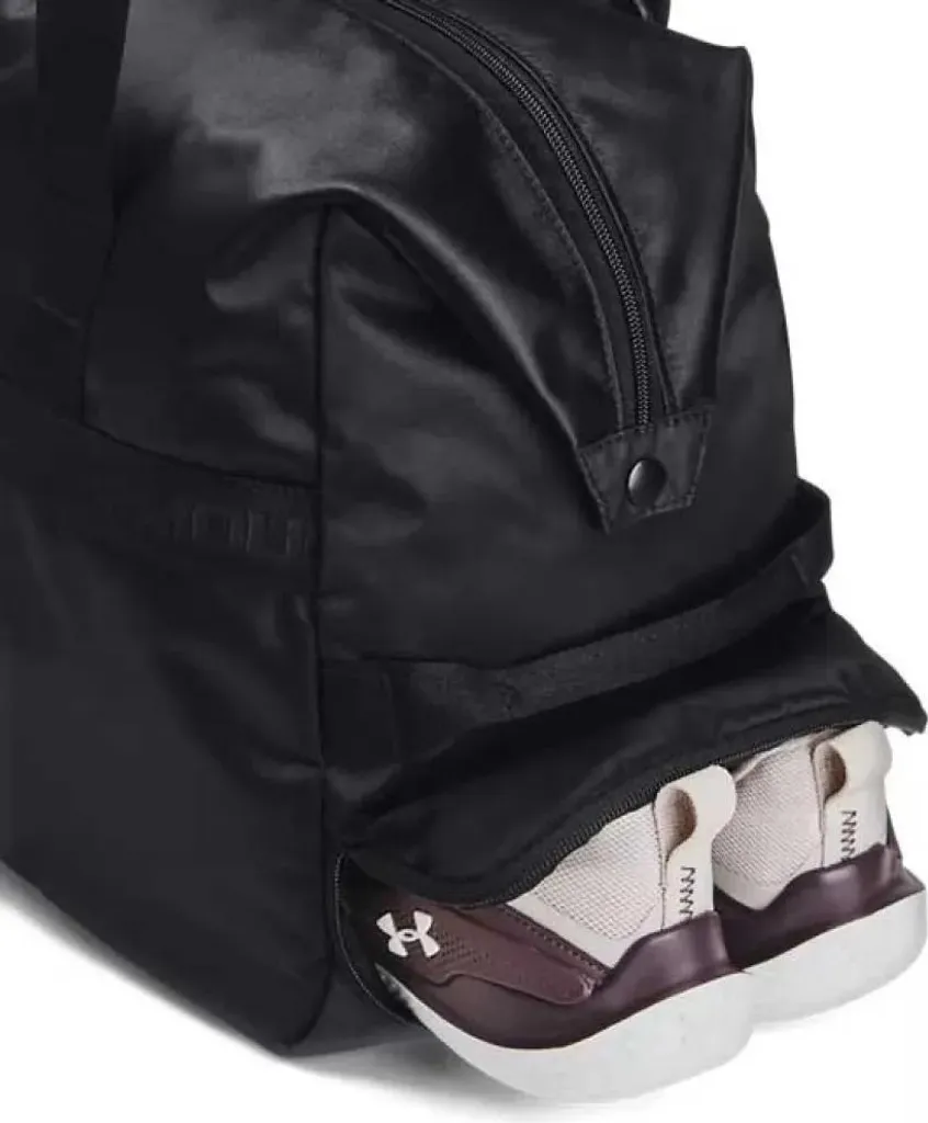 Sac UA Essentials Duffle BLK résistant à l'eau avec compartiment chaussures