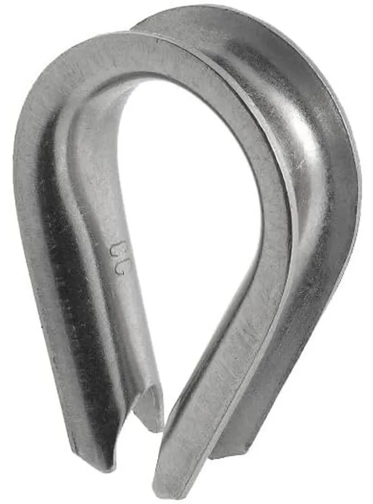 Cosse Coeur Inox A4 28 mm Résistance Extrême Corrosion D-Work