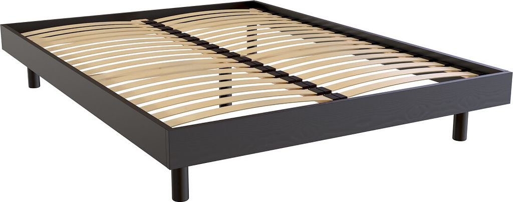 Lattenrost 140x200 Kit Noé aus Massivholz - Schwarz