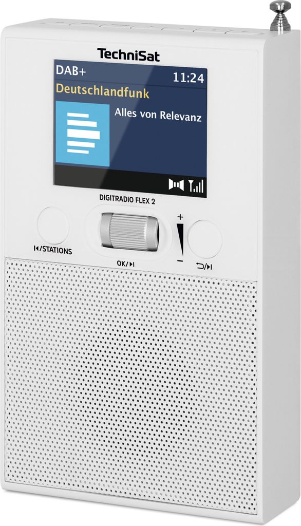 TechniSat DigitRadio Flex 2, draagbaar, digitaal, DAB+, FM, Productafbeelding 