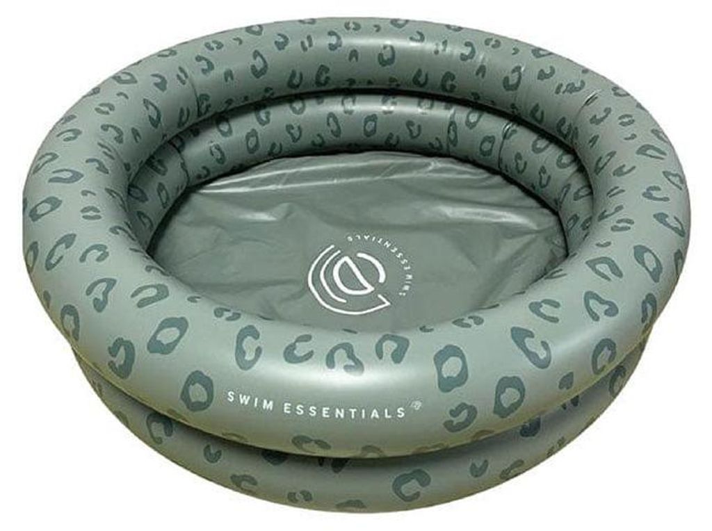 Swim Essentials Baby-Planschbecken Leopard Grün, 60 cm