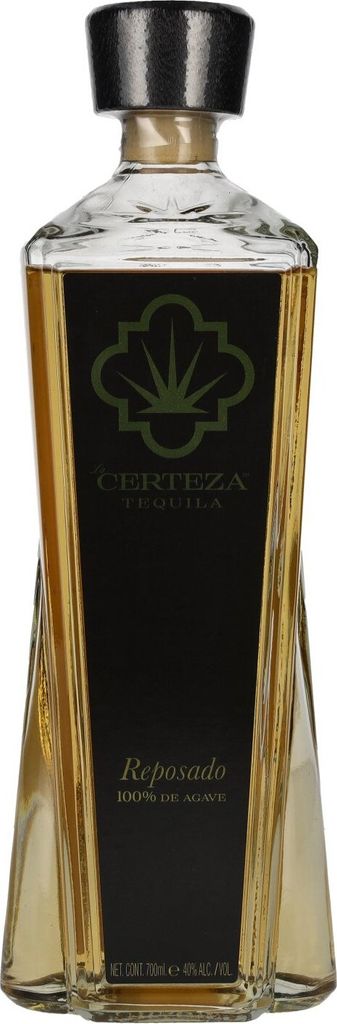La Certeza Tequila Reposado 100% Puro De Agave 40% Vol. 0,7l
