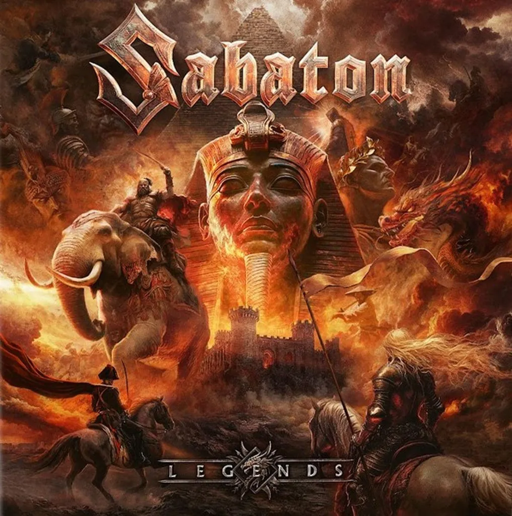 Sabaton Legends Vinyle Noir 180g - Qualité Audiophile et Son Haute Fidélité