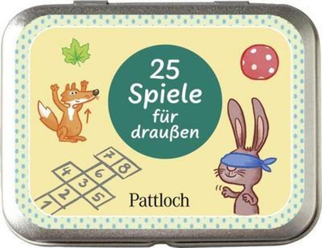 Pattloch 25 originelle Kartenspiele für draußen ab 5 Produktbild 